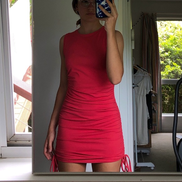 cotton on tie-side dress - Picture 3 of 3